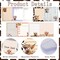 Highland Cow Sticky Notes Set - 9 Pack Highland Cow Sticky Notepad Cute Animals Sticky Notes 3"X3" Adhesive Post it Memo Pad Gifts Office Home Cow Print School Supplies 450 Sheets